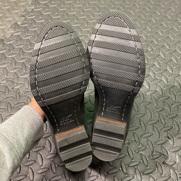 Sorel Lolla Waterproof Leather Ankle Boot, Zip Closure Black, NWOT - Picture 8 of 10